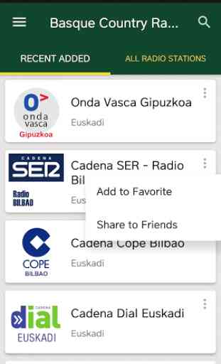 Basque Country Radio Stations 1