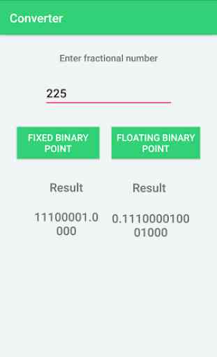Binary  Floating Point Converter 2