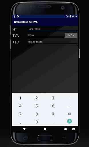 Calculateur de TVA - PRO 1