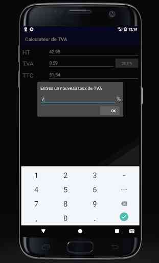 Calculateur de TVA - PRO 3