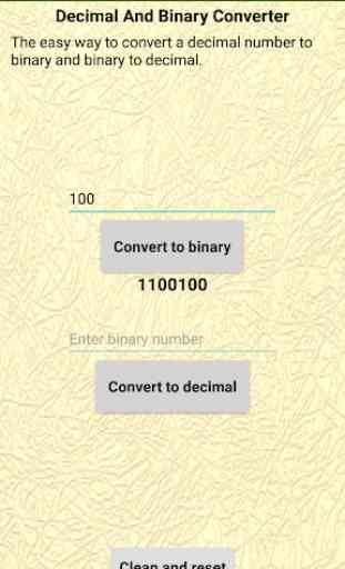 Decimal And Binary Converter 2