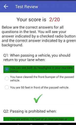 Driver License Test for Iowa 3