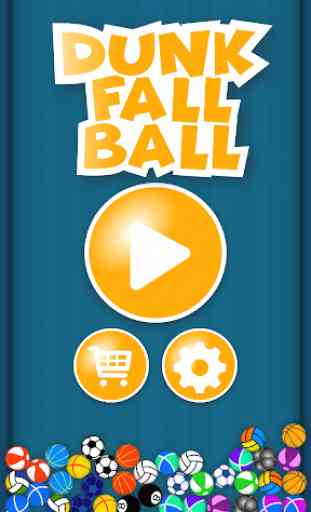 Dunk Fall Ball,Flappy Dunk Ball 1