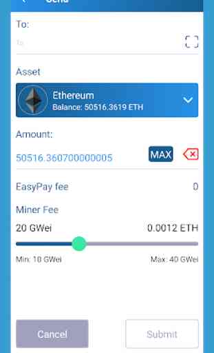 Easy Pay - Cryptocurrency wallet 4