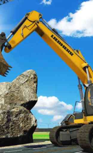 Heavy Excavator Construction Crane Simulator 2019 1