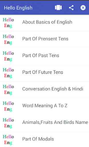 Hello English  Talk 1