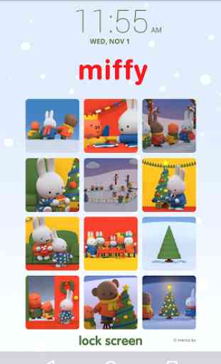 Miffy Lock Screen 1