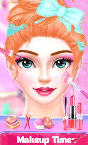 Mode Cute Girl Birthday Party 2: Jeu Dressup 4