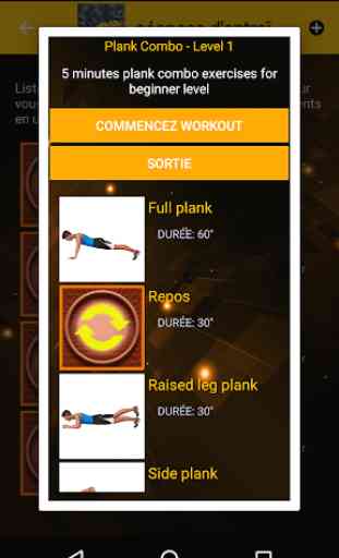 Planche - Exercices abdos efficaces 4
