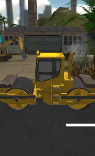 Road Roller Construction Game 1