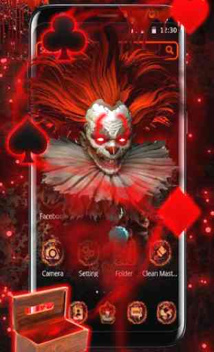 Scary Evil Clown Joker Thème 1