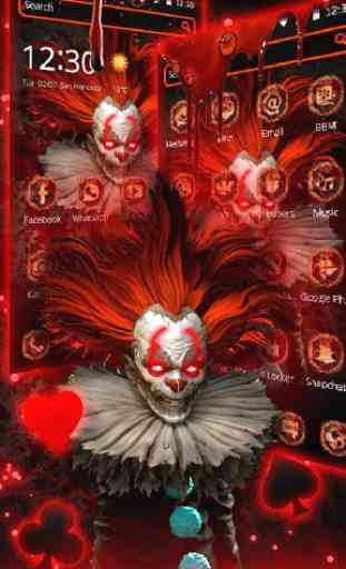 Scary Evil Clown Joker Thème 3