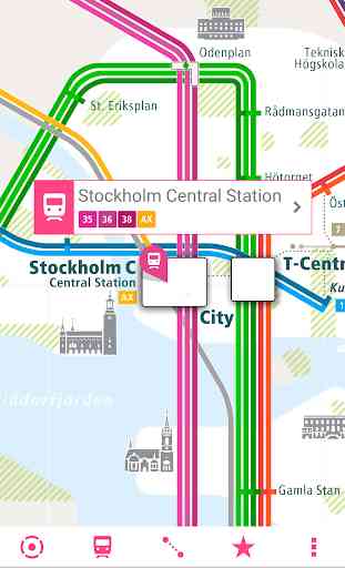Stockholm Rail Map 1