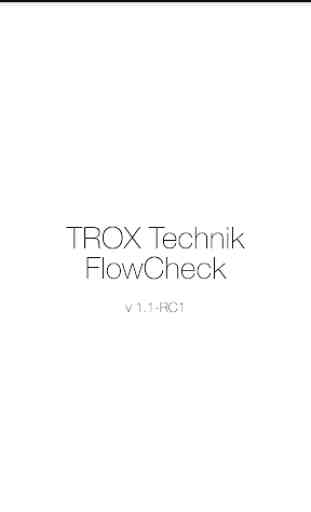 TROX FlowCheck 1
