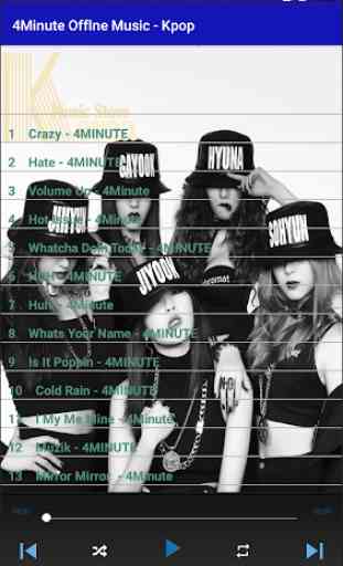 4Minute Offline Music - Kpop 3
