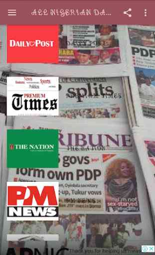 ALL NIGERIAN DAILY NEWSPAPERS 2