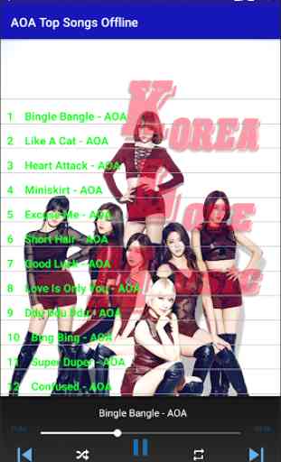 AOA Top Songs Offline 1