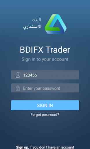 BDIFX Trader 1