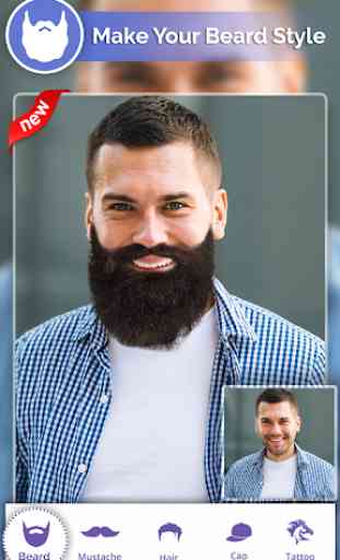 Beard Photo Editor - Beard salon 4