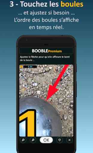 Booble Premium - mesure distances boules/cochonnet 4