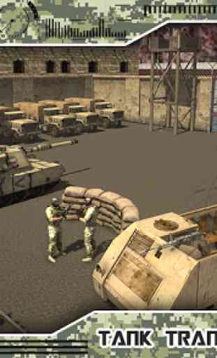 camion l'armée réelle - un transporteur militaire 2