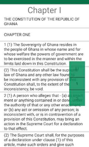 Constitution of Republic of Ghana 1