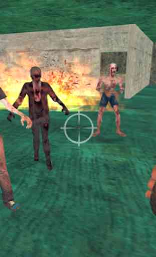 Death Zombie Invasion : Survival 3D 3