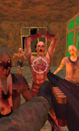 Death Zombie Invasion : Survival 3D 4