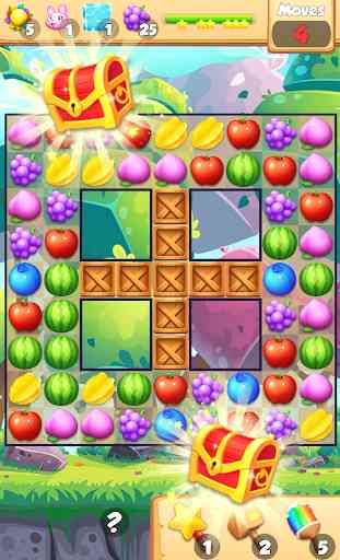 Fruits Forest Rescue - Match 3 Game 3