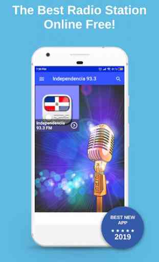 Independencia 93.3 FM App RD free listen Online 1