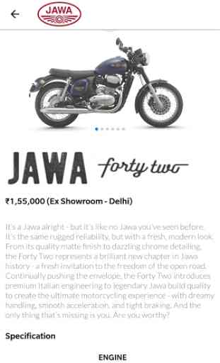 Jawa Motorcycle - Jawa bike Specifications, Photos 3
