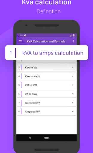 kVA Calculation 1