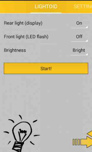 Lightoid, jogging flashlight 1
