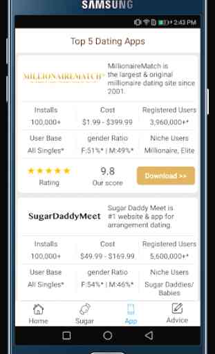 Millionaire Dating Apps for Rich Singles - MMatch 3
