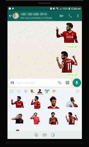 Mo Salah stickers for WhatsApp 2