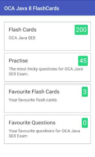 OCA FlashCards - Java 8 1Z0-808 PRO 1