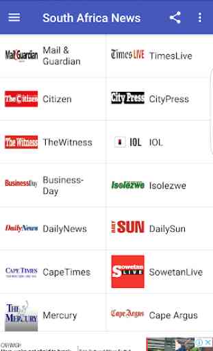 South Africa Newspapers 1