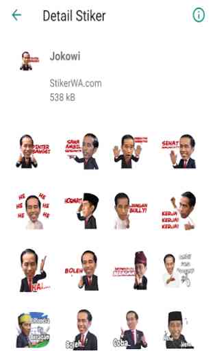 Stickers WA Indonésie 3