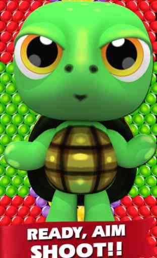 Turtle Bubble Pop Rescue 3