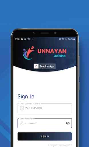Unnayan Teacher App: For Unnayan Odisha Program 1