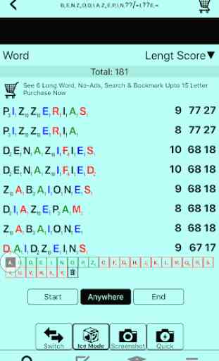 Word Cheat pour jeux société-Scrabble|Wordfeud|WWF 1