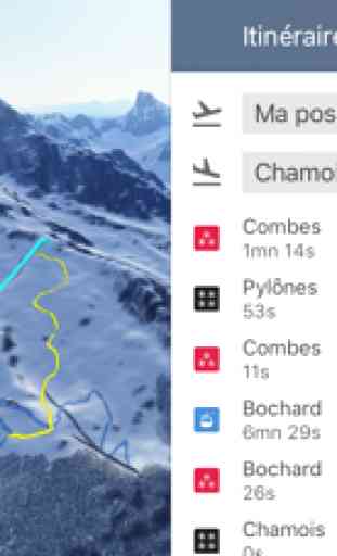 4riders Ski - Cartes 3D / GPS 2