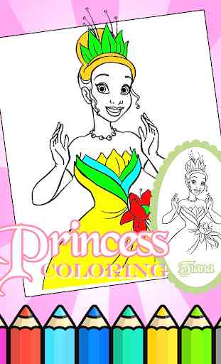 All Princess Coloring Pages 2