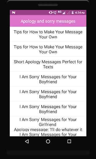 Apology and sorry messages 2