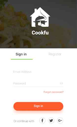 Cookfu User - Ionic Template 2