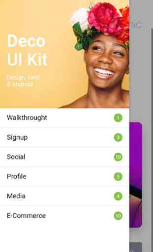 Deco UI Kit - Ionic 4 Starter App Template 1