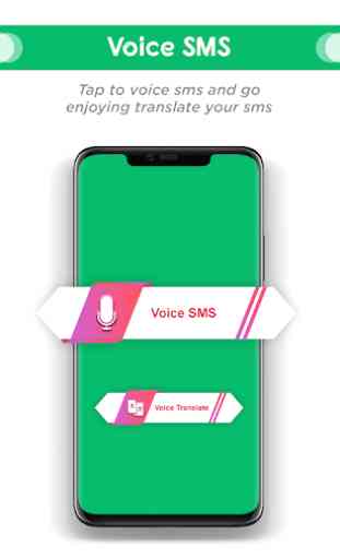 Écrire des SMS par voix: Voice SMS Voice Translato 1