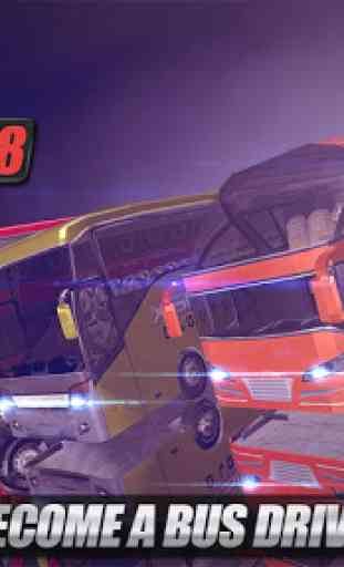 Grand Bus Simulateur de conduite 3D 4