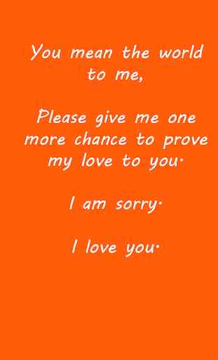 I AM SORRY MESSAGES 4