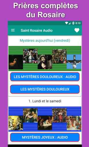Le Saint Rosaire Audio 1